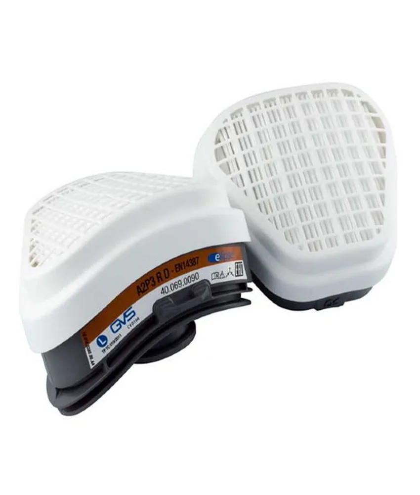 Coppia di filtri di ricambio per semimaschera ELIPSE codice SEG APS496, A2-P3 RD - per gas e vapori organici