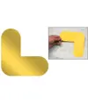 delimitatori a L da pavimento in PVC