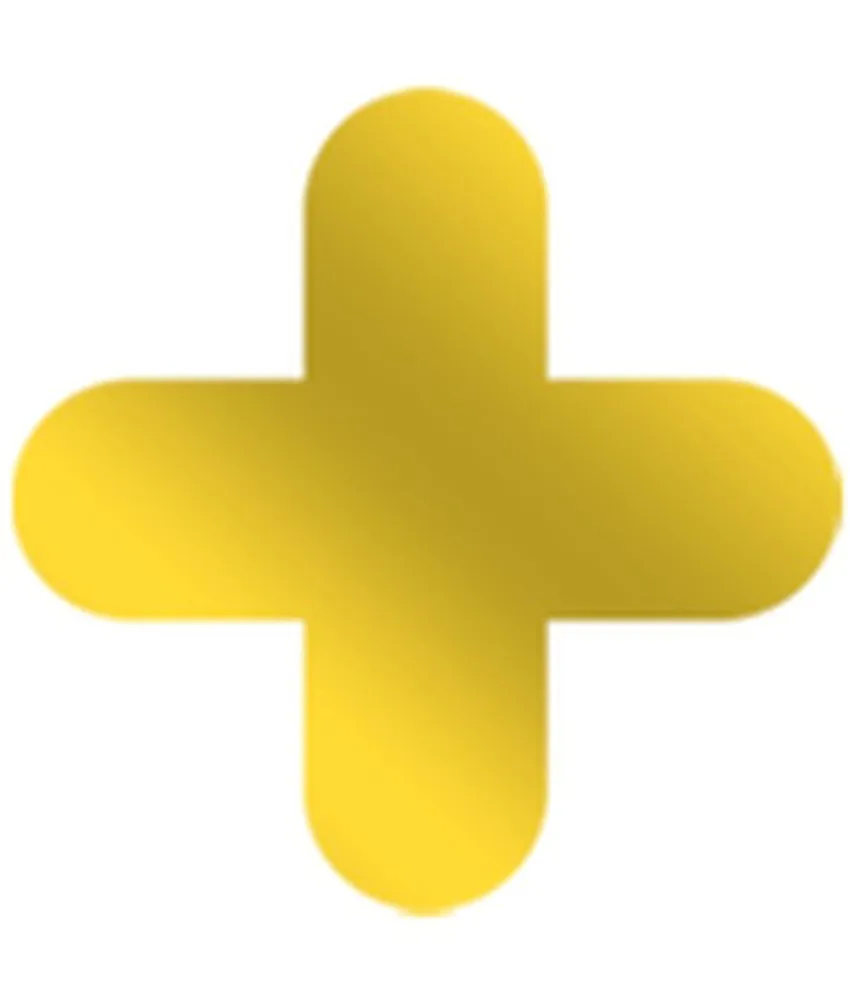 10 delimitatori a X da pavimento in PVC, molto resistenti - goffrate