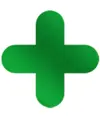 delimitatori a X da pavimento in PVC