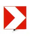 Delinatore modulare di curva  per cantieri