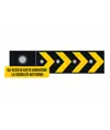 Delineatore di curva  giallo nero