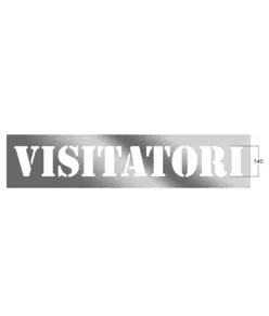 Dima in alluminio 'visitatori'