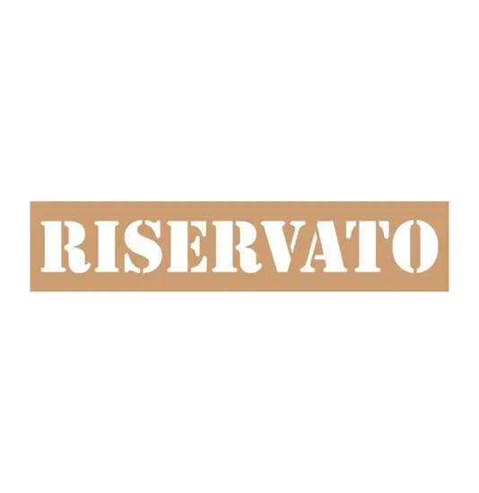 Dima in cartone rinforzato scritta riservato