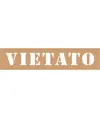 Dima in cartone rinforzato scritta vietato