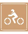 Dima in cartone rinforzato simbolo motocicletta