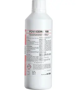 Disinfettante a base di iodopovidone - al 10% di iodio - 500 ml  Povi-iodine
