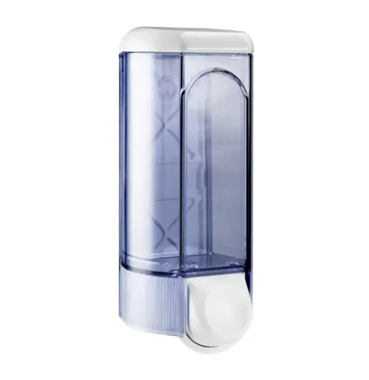 Distributore trasparente per sapone liquido