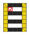 Dosso per passaggio pedonale componibile h7 cm