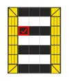 Dosso per passaggio pedonale componibile h7 cm