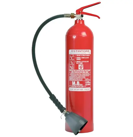 Estintore portatile a CO2 da 5 kg
