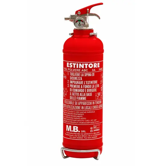 Estintore portatile a polvere 1 kg