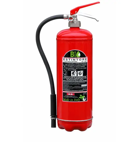 Estintore portatile idrici a schiuma 6 lt