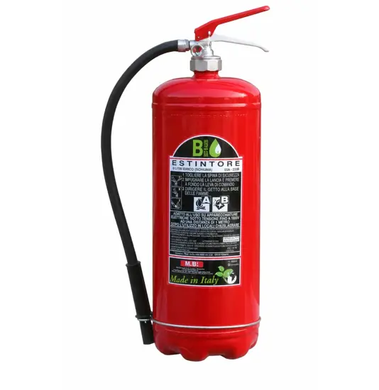 Estintore portatile idrico a schiuma 9 lt