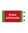 Etichetta "ACQUA ANTINCENDIO"