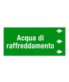 Etichetta "ACQUA DI RAFFREDDAMENTO "
