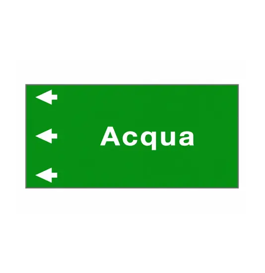 Etichetta "ACQUA "