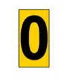 Etichetta adesiva 99x175mm  con numeri e lettere