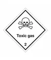 Etichetta adesiva  Toxic gas