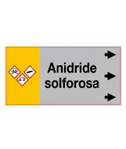 Etichetta "ANIDRIDE SOLFOROSA"