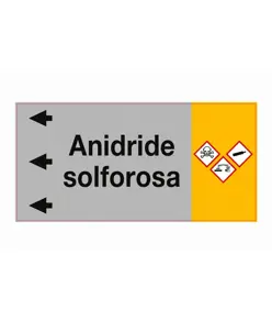 Etichetta "ANIDRIDE SOLFOROSA"