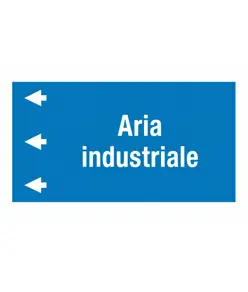 Etichetta " ARIA INDUSTRIALE"