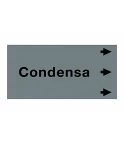 Etichetta " CONDENSA "