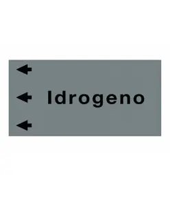 Etichetta "IDROGENO"