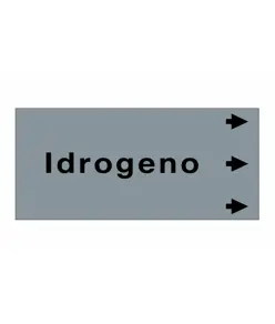 Etichetta "IDROGENO"