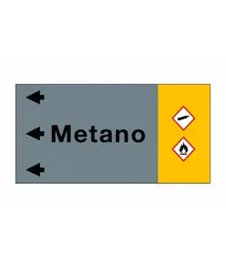 Etichetta " METANO"