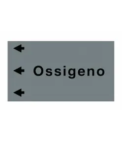 Etichetta "OSSIGENO"