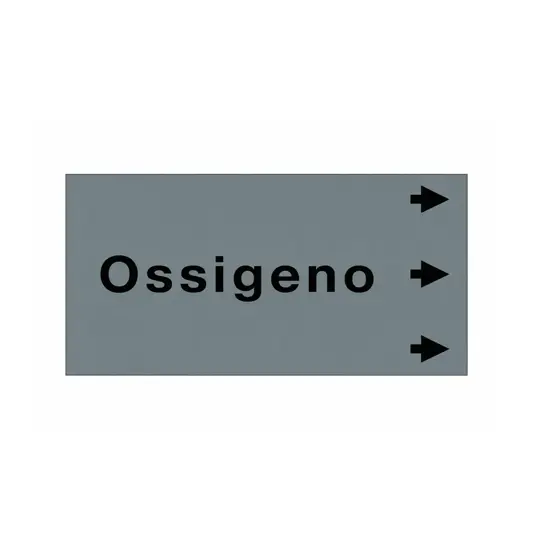 Etichetta "OSSIGENO"