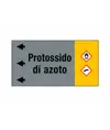 Etichetta " PROTOSSIDO D'AZOTO "