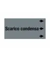 Etichetta "SCARICO CONDENSA"