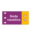 Etichetta " SODA CAUSTICA "