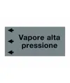 Etichetta "VAPORE ALTA PRESSIONE"
