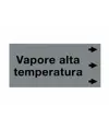 Etichetta "VAPORE ALTA TEMPERATURA"
