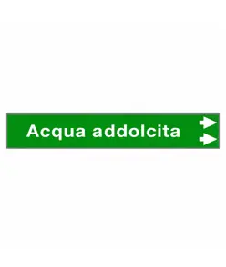 Etichette "ACQUA ADDOLCITA"