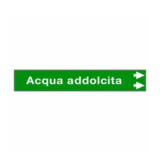 Etichette "ACQUA ADDOLCITA"