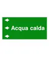 Etichetta "ACQUA CALDA"
