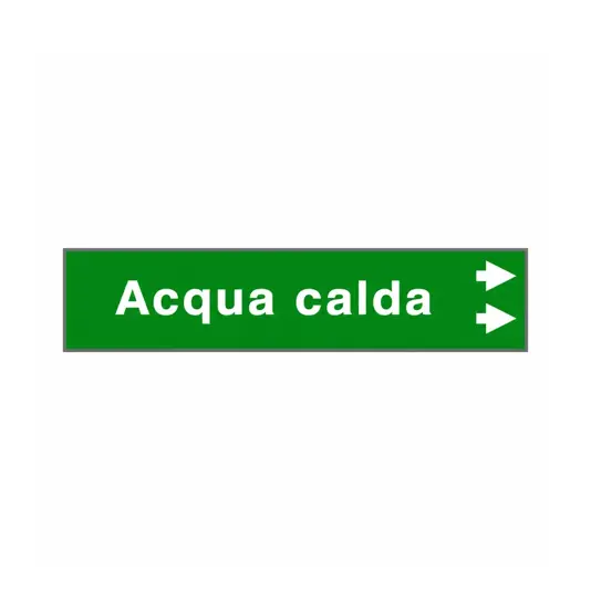 Etichette "ACQUA CALDA"