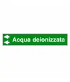 Etichette "ACQUA DEIONIZZATA"