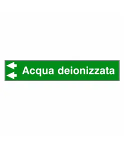 Etichette "ACQUA DEIONIZZATA"