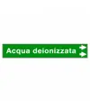 Etichette "ACQUA DEIONIZZATA"