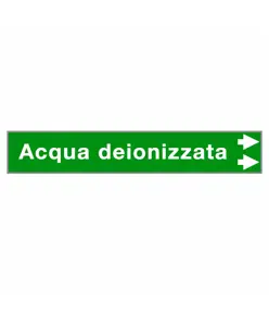 Etichette "ACQUA DEIONIZZATA"