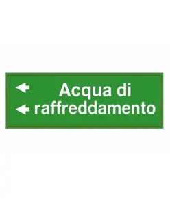 Etichette " ACQUA DI RAFFREDDAMENTO"
