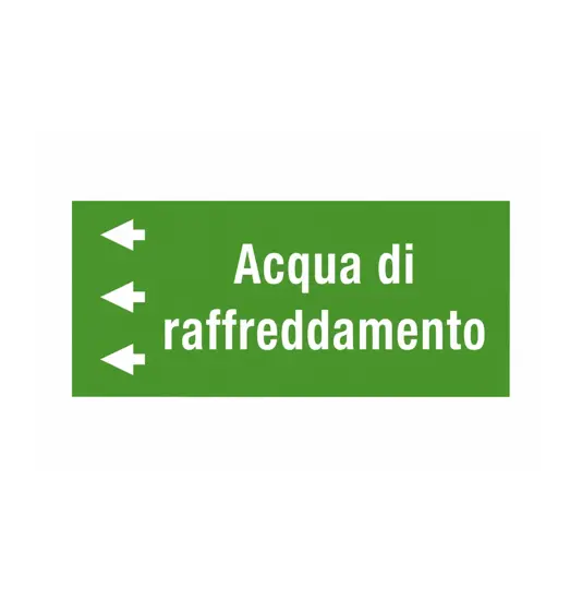Etichette " ACQUA DI RAFFREDDAMENTO"
