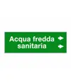 Etichette " ACQUA FREDDA SANITARIA"