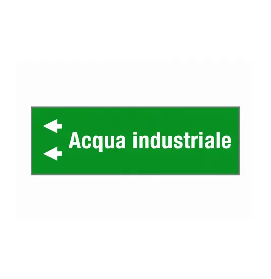 Etichette " ACQUA INDUSTRIALE "