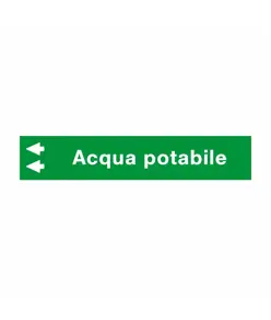 Etichette "ACQUA POTABILE"